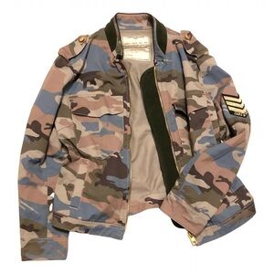 Zadig & Voltaire Multicolor Camouflage Jacket
